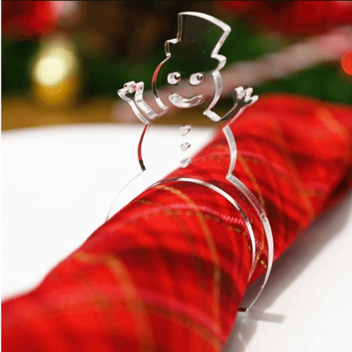 Servilleteros  Navideños en acrílico thumbnail 4