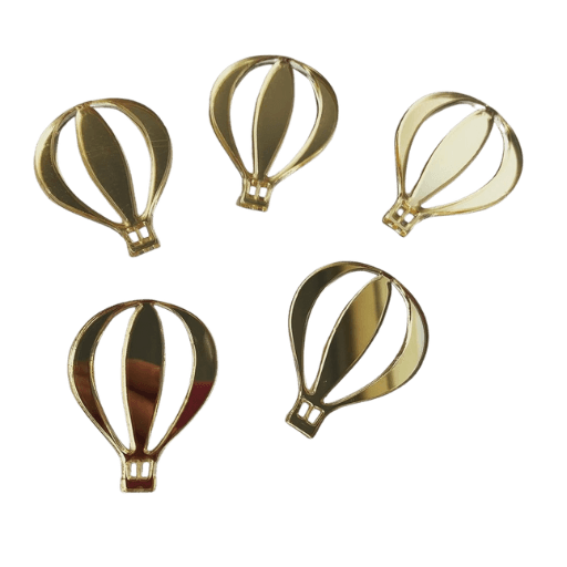 Apliques en Acrílico Tipo Espejo