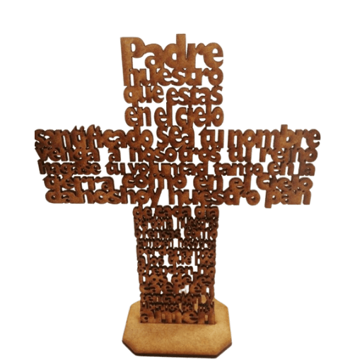 Cruz Primera Comunión Padre Nuestro thumbnail 4
