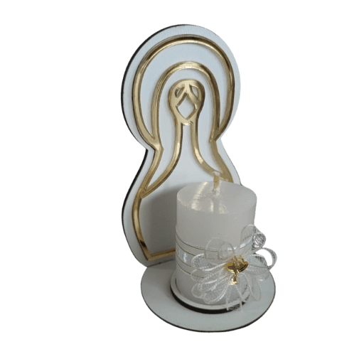 Recuerdos Virgencita Inmaculada con Vela